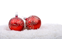 ribbons christmas new year merry christmas happy new year ornaments christmas gift christmas globes Wallpaper